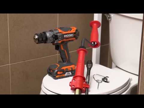 How-To Use RIDGID K-6P XL Toilet Auger