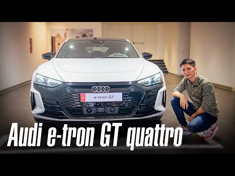 Trên tay Audi e-tron GT quattro, lựa chọn xe thể thao điện trong tầm giá hơn 5 tỷ