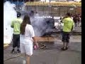 Ford 4X4 diesel burnout