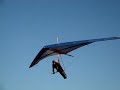 Rod Stuart hang gliding Alendale, Christchurch, New Zealand  in +6°C.