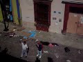 Teachers in Oaxaca after Tear Gas Invasion