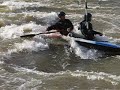 Cigné slalom régional 3 février 2008 C2 Busson Meheust