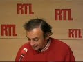 eric zemmour s'invite dans la matinale de vincent parizot pour marquer de la pointe de sa plume l'actualit� du jour. z comme zemmour, c'est du lundi au vendredi � 7h15, sur la premi�re radio de france, et quand vous le d�sirez en r��coute sur rtl.fr !