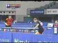 Table Tennis Worlds 2001 - Johnny Huang vs Lucjan Blaszczyk
