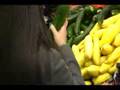 sexy Dominatrix Mistress Joan fondles produce