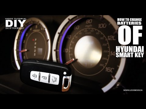 Hyundai Smart Key Battery Change