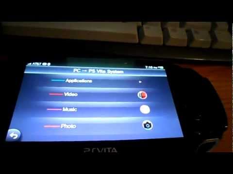 how to connect ps vita to windows xp