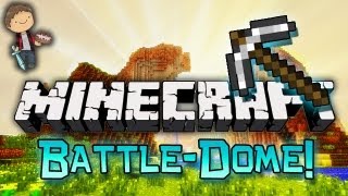 Minecraft: BATTLE-DOME Mini-Game w/Mitch&Friends! Part 1 - Build Phase!