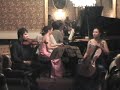 Mendelssohn trio n° 1 piano,violin,cello. Manhattan trio Mendelssohn trio n° 1 piano,violin,cello. Manhattan trio