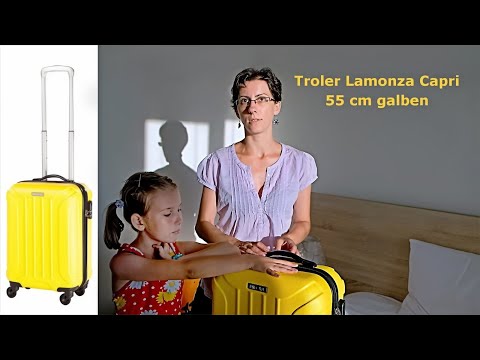 Click aici pentru vizualizare Prezentare Troler Lamonza Capri 55 Cm galben - bun pentru copii dar si pentru adulti Prezentare Troler Lamonza Capri 55 Cm galben - bun pentru copii dar si pentru adulti