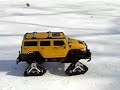 Radio Controlled Hummer on Snow/Ice
