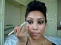 Create smokey eyes black and brown