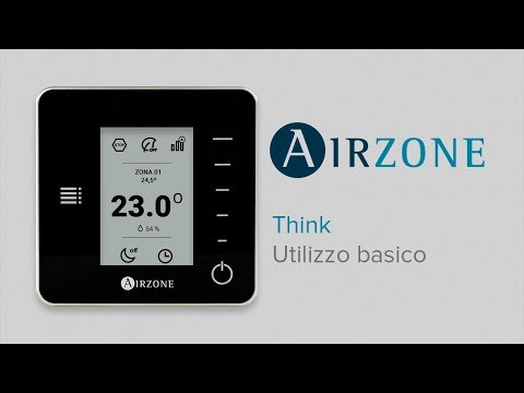 Termostato Airzone Think: utilizzo basico
