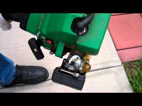 how to adjust carburetor on weedeater fl20