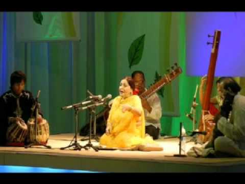 thumri bhairavi - Elegantly rendered and beautifully fabricated! Lovely as herself!