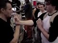 Seni 2008 - Alan Gibson discussing wing chun with Morgan