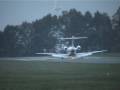 Landung einer Cessna Citation CJ1+ in Uelzen EDVU
