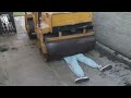 Man crushed by steamroller in brutal accident He worked flat out.