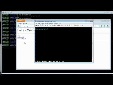 how to enable php in nginx