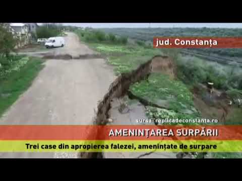 Pericol de surpare a caselor, la Cumpăna
