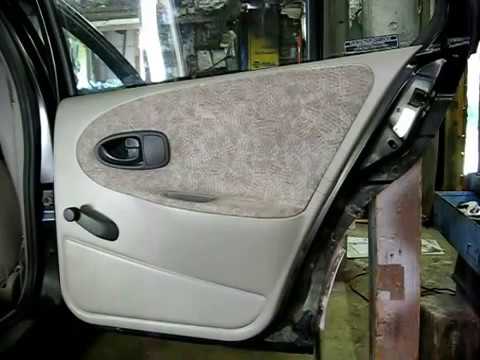 how to remove saturn sl door panel