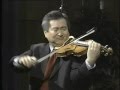 videos de Chin Kim Bach Ciaccona recital VOA