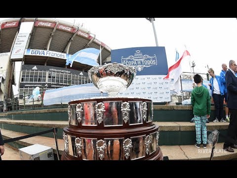 La Copa Davis, en el Estadio Monumental