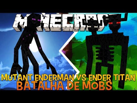 Minecraft  ENDER TITANS MOD Showcase! (Enderman Mod, Mobs Mod, Farlanders  Mod) 