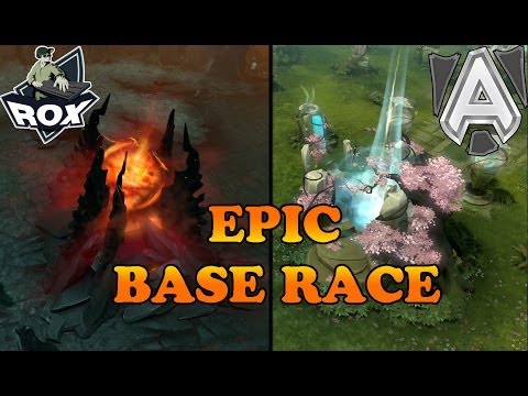 Dota 2 - Epic base race - ROX.KIS vs Alliance - D2L !