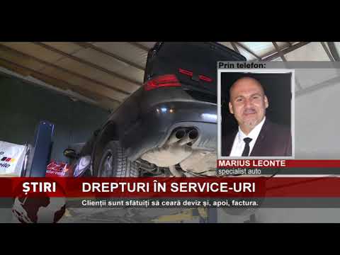 Drepturi în service-uri auto