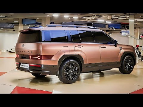 The New 2024 Hyundai Santa Fe Luxury SUV Interior And Exterior In Detail