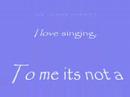 [?][[About Me Singin\