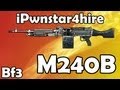 Battlefield 3 - M240B Setup and Review - BF3 M240B Gameplay