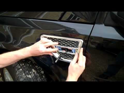 How to change Land Rover Freelander 2 Side Vents