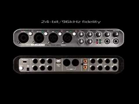 how to record with m-audio fast track usb