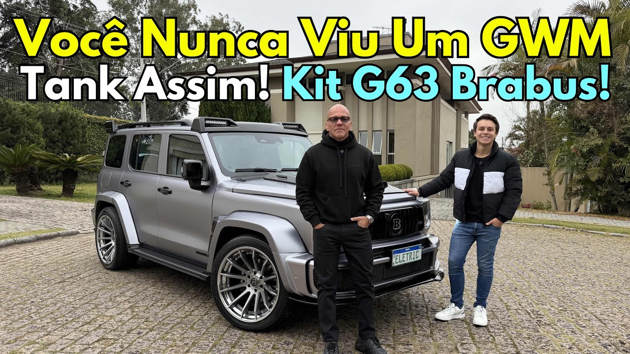 Você Nunca Viu um GWM Tank 300 Assim: KIT 63 Brabus