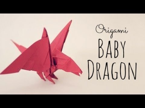 Origami Baby Dragon Tutorial (Tadashi Mori)