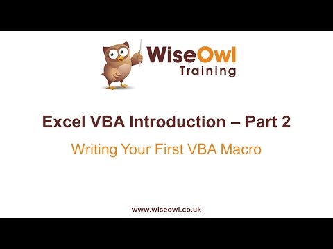 how to practice vba excel