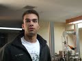 15-year old demonstrates the nuclear reactor that he built in his garage.