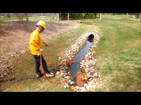 how to drain window well