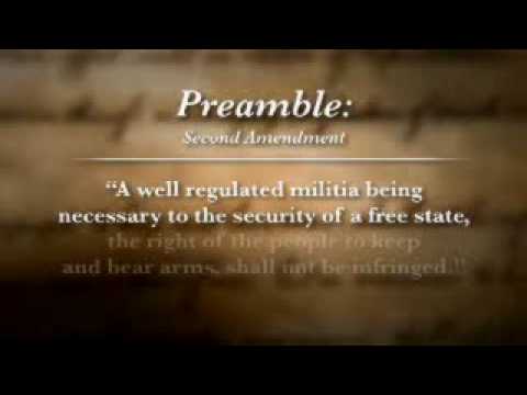 Amendment - The Second Amendment.