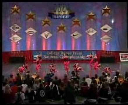 College Dance Team 2004 Michigan ...