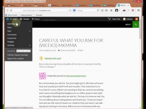 how to delete a blog on wordpress