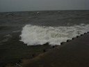 White Cap Coming to Shore