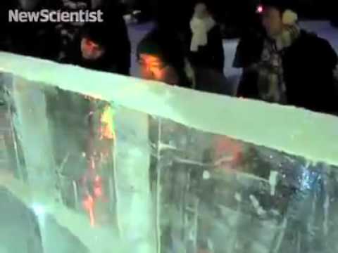 Worlds first Ice touchscreen display built by Nokia NRC Tempere 0