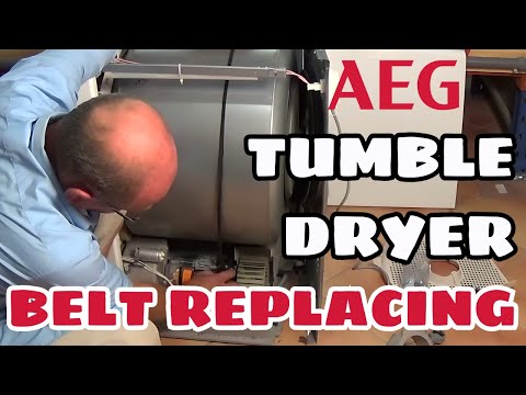 how to change lg tumble dryer belt
