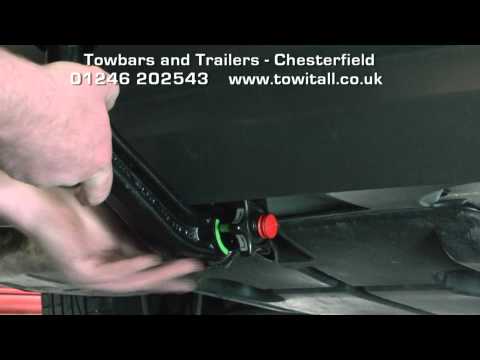 how to fit towbar to ford s'max