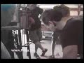 Beautiful woman forging hot iron