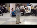 IESS 2011 Nursing Home Performance. The little cousin of Justin decides to show his own talents. The 6 year old faced the audience, gave his best tone, and then he was the total sucess. He sang and danced 