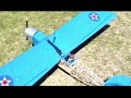 the famous blue max flies again. travel back to the spirt of yesteryear. a great plane to build and fly